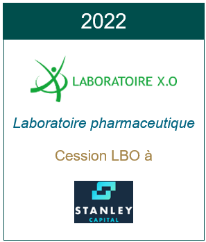 Laboratoire X.O, laboratoire pharmaceutique, cession LBO à Stanley Capital